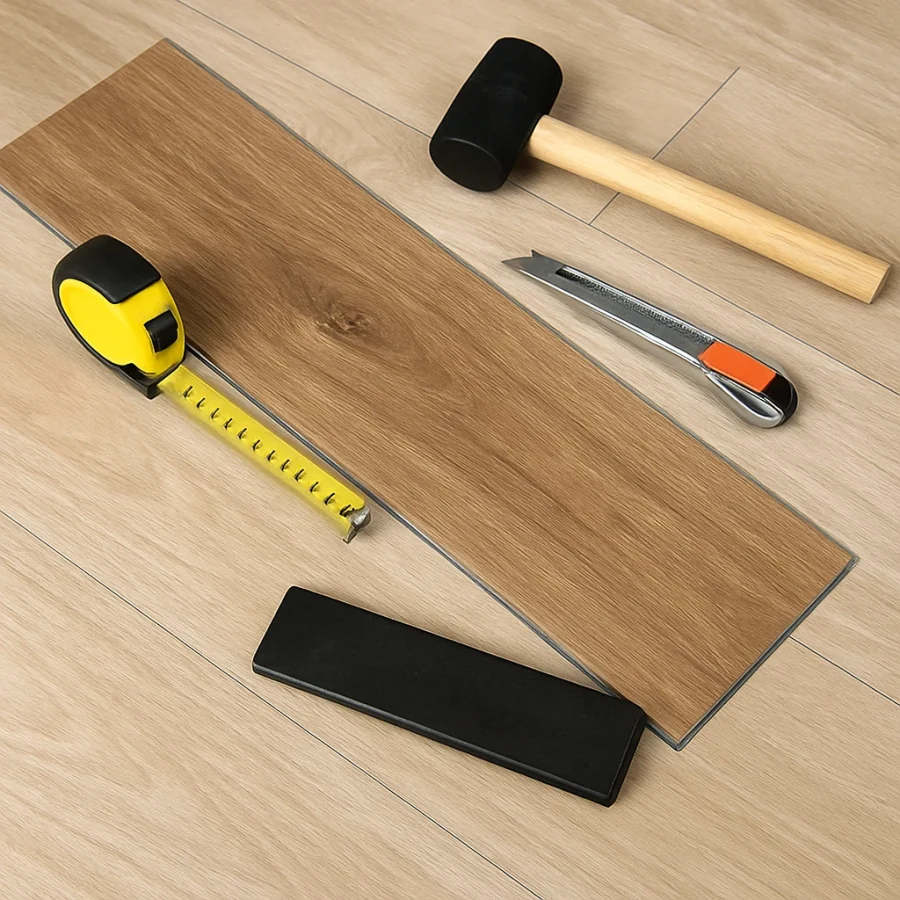 Vinylboden in Holzoptik – wie wird er verlegt?